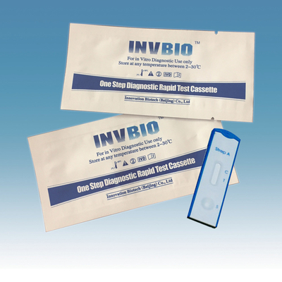 OEM خطوة واحدة للمكورات العقدية للأمراض المعدية السريعة اختبار مجموعات Strep Group A Throat Antigen