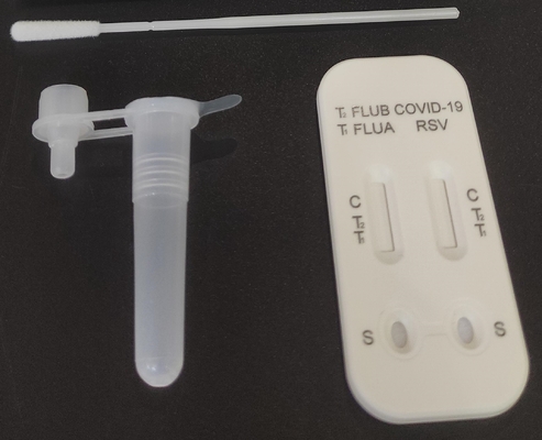 COVID 19 Flu RSV Antigen Self Test 3 in 1 Combo Home Test Mark CE