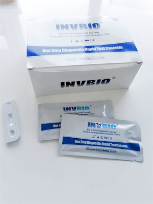 مجموعة اختبار الأجسام المضادة Hiv 1 2 السريع Colloidal Gold