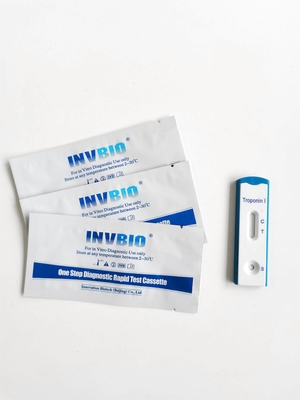 1.0ng / Ml Troponin I Rapid Test Kit جهاز مصل / مستضد البلازما
