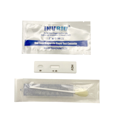 خطوة واحدة CE Approval Hcv Test Kit الاستخدام الذاتي نتيجة سريعة مع اللعاب