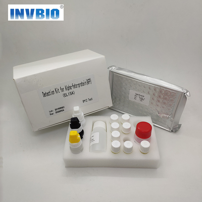 طقم اختبار HAV IgM Elisa يستخدم الإنسان 96 اختبارًا لكل صندوق