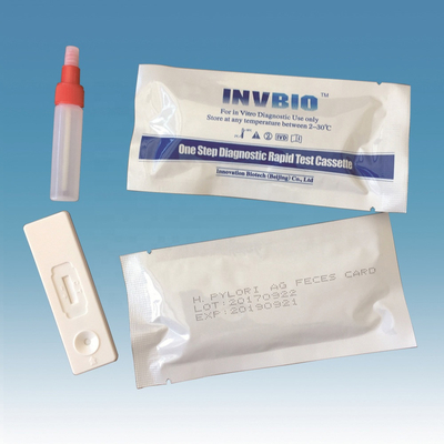 خطوة واحدة دقيقة H. Pylori Ag Feces Rapid Test Card rtk home test kit