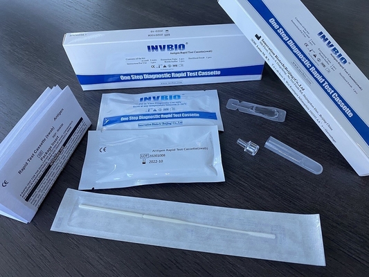 SARS-CoV-2 Rapid Rtk Nasal Swab at Home Antigen Test Kit Card القائمة المشتركة للاتحاد الأوروبي