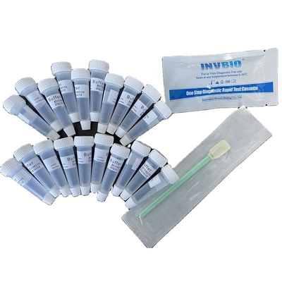 10-20 دقيقة من خطوة واحدة Covid 19 طقم اختبار سريع Rtk Antigen سريع اختبار كاسيت اللعاب المصاصة