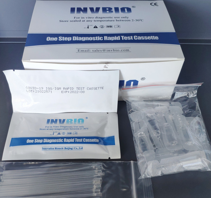 CE FSC FDA IgG IgM Colloidal Gold Rapid Test Kit لجسم مضاد COVID19