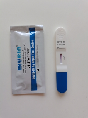 95.6٪ حساسية مستضد H Pylori تنسيق بطاقة مجموعة اختبار سريع