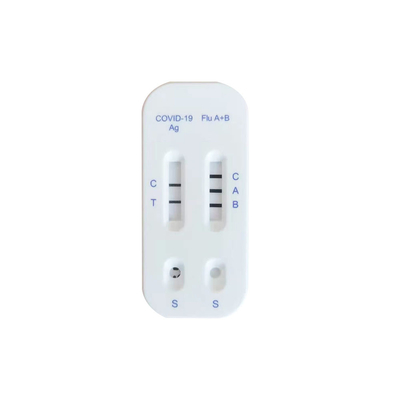 1 قطعة / صندوق مجموعة أدوات اختبار مستضد سريع سهلة المنزل لـ Sars - Cov - 2 Influenza A / B.