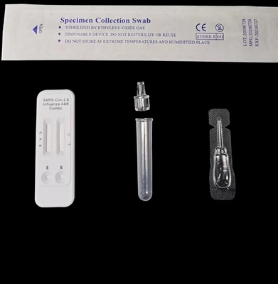 1 قطعة / صندوق مجموعة أدوات اختبار مستضد سريع سهلة المنزل لـ Sars - Cov - 2 Influenza A / B.