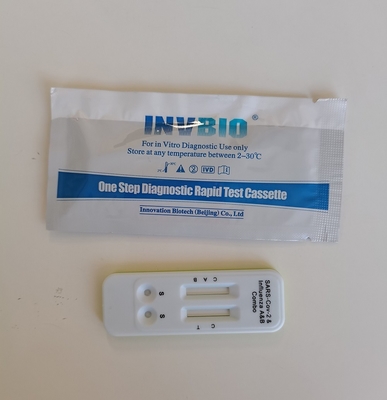 ايزي هوم 99.9٪ Antigen Kit Covid-19 Influenza A / B Viruses Flu A / B Combo Cassette