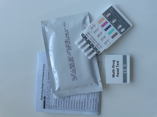 لوحة اختبار العقاقير المتعددة Coc / Thc / Opi / Amp / Pcp كميات متعددة 20