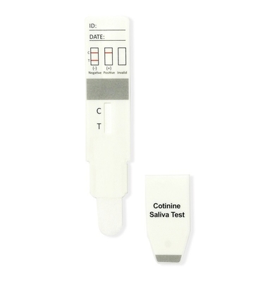 المخدرات من تعاطي اللعاب اختبار مستضد السوائل عن طريق الفم Cotinine Cot Dipcard Sensitive 20ng / Ml