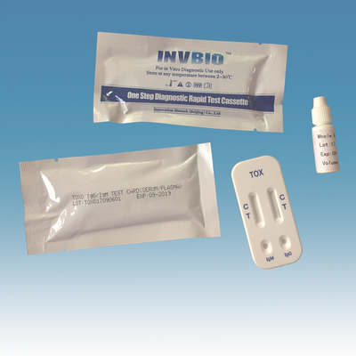 لوحة كومبو الدم IgG / IgM للحمل من INVBIO Toxoplasma Toxo