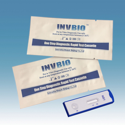 مجموعة أدوات الاختبار السريع لمرض حمى الضنك Igg Igm للاستخدام المنزلي