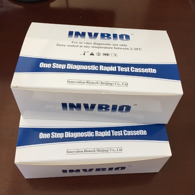 أطقم اختبار الخصوبة Invbio Ce Fda Hcg Human Chorionic Gonadotropin الحمل البول / المصل