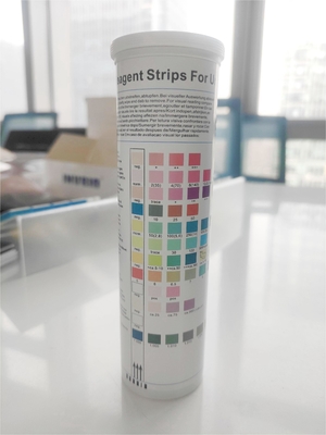 10 شرائط اختبار تحليل البول معامِلات 100 Dipsticks Diabsticks Uti Ph More