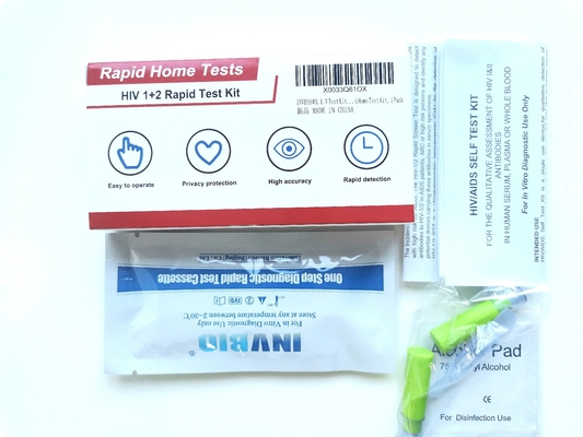 أطقم اختبار Hiv السريع المعتمدة من CE حساسية عالية