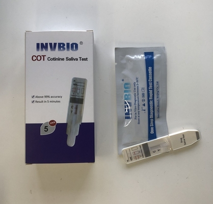 تمت الموافقة على جهاز الاختبار السريع للماريجوانا / القنب Thc مع 25 Ng / ml Ce