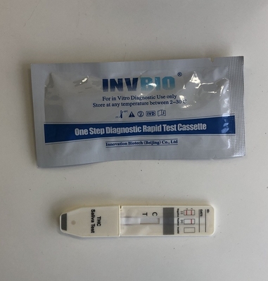 تمت الموافقة على جهاز الاختبار السريع للماريجوانا / القنب Thc مع 25 Ng / ml Ce