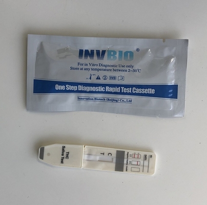 تمت الموافقة على جهاز الاختبار السريع للماريجوانا / القنب Thc مع 25 Ng / ml Ce