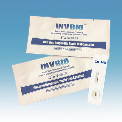 Ck-Mb Rapid Creatine Kinase Mb Test Device اختبار مصل الدم الكامل البلازما التشخيص النوعي