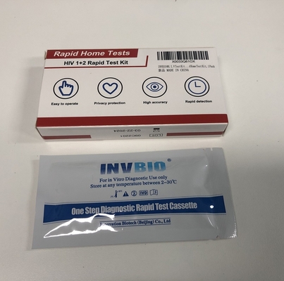 وخز الإصبع السريع يحدد Std Rapid Hiv Blood Test Kit Ce Iso Certificate