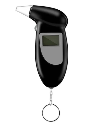 سلسلة مفاتيح رقمية لسيارة الشرطة من Bactrack Alcohol Breathalyzer مع بطارية قلوية