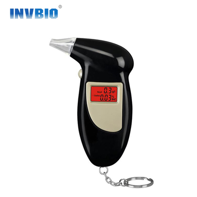 سلسلة مفاتيح رقمية لسيارة الشرطة من Bactrack Alcohol Breathalyzer مع بطارية قلوية