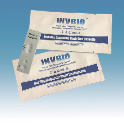 مجموعة اختبار التشخيص السريع للأمراض الاستوائية الملاريا الأجسام المضادة Pv / Pf Blood