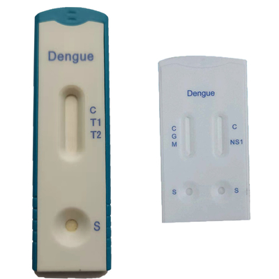 مجموعة اختبار حمى الضنك للأمراض الاستوائية اختبار بطاقة Igg Igm Ns1 Antigen Blood Duo Card