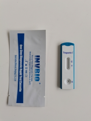 اختبار Troponin I Ctni للدم الكامل / المصل / بطاقات تروبونين للتشخيص السريع للبلازما