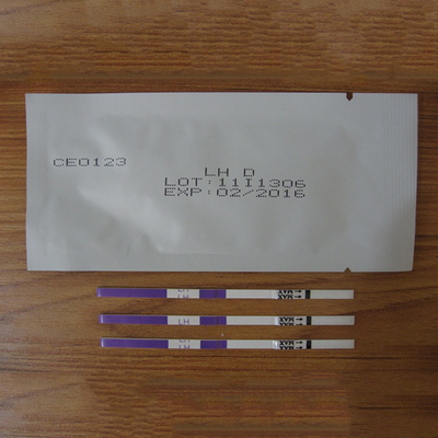 OPK Fertility Lh Ovulation Rapid Test Detection Kit في المنزل تمت الموافقة على Fda Ce Fsc