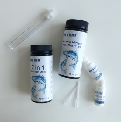 Invbio OEM 9 ~ 16 معلمات شرائط اختبار مياه الشرب 100 قطعة / زجاجة