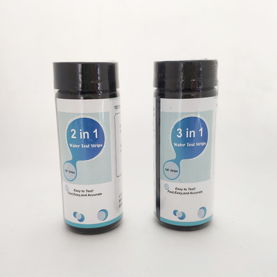 Invbio OEM 9 ~ 16 معلمات شرائط اختبار مياه الشرب 100 قطعة / زجاجة