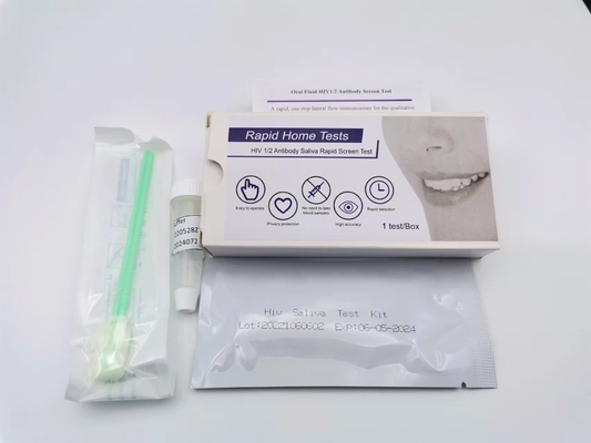 99٪ Oraquick لعاب فيروس نقص المناعة البشرية دقة اختبار مسح الفم Invbio في استخدام التشخيص في الفيترو