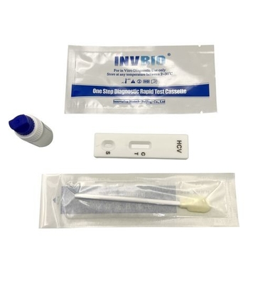 نتائج دقيقة جهاز الاختبار السريع لمستضد اللعاب Hcv سهل التشغيل