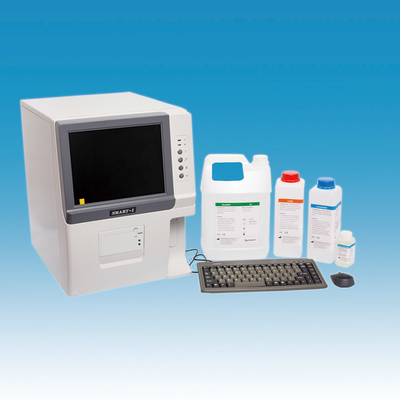 شاشة TFT LCD WBC ذاتية كاملة محلل أمراض الدم من ثلاثة أجزاء