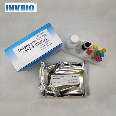 طقم اختبار HAV IgM Elisa يستخدم الإنسان 96 اختبارًا لكل صندوق
