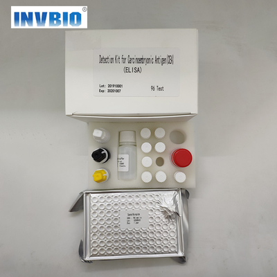 طقم اختبار HAV IgM Elisa يستخدم الإنسان 96 اختبارًا لكل صندوق