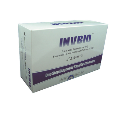 بطاقة اختبار الحمل بخطوة واحدة الطبية IVD Hcg