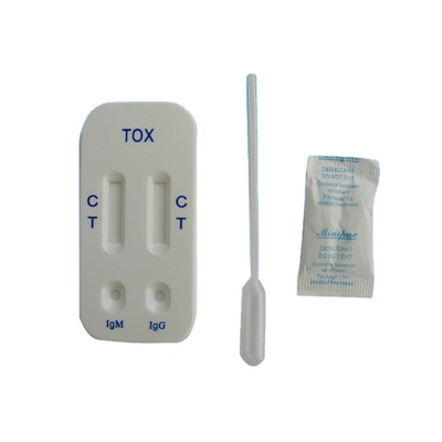 IgG IgM TOXO طقم الاختبار المنزلي لداء المقوسات اللوني للذهب الغرواني
