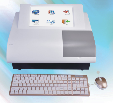 SK201 8 قنوات Elisa Microplate Reader محلل الكيمياء السريرية