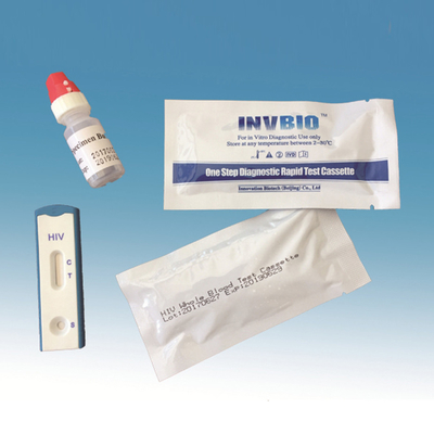 بطاقة مجموعات اختبار سريع لأمراض الدم المعدية من Antigen Hiv