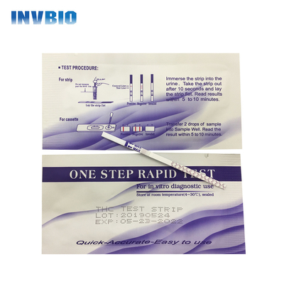 50ng / مل البول Thc Marihuana Canabis Drug Abuse Test Kit شرائط