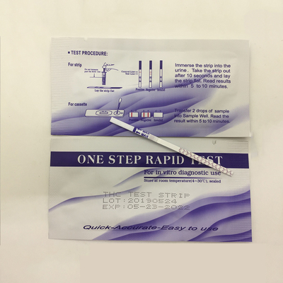 50ng / مل البول Thc Marihuana Canabis Drug Abuse Test Kit شرائط