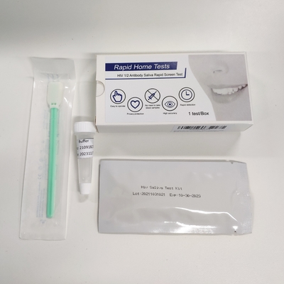 مجموعة اختبار Antigen السريع اللعاب لفيروس نقص المناعة البشرية للأمراض المعدية