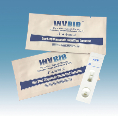 طقم اختبار البروتين الجنيني ألفا للدم الكامل من إنفبيو ISO 13485