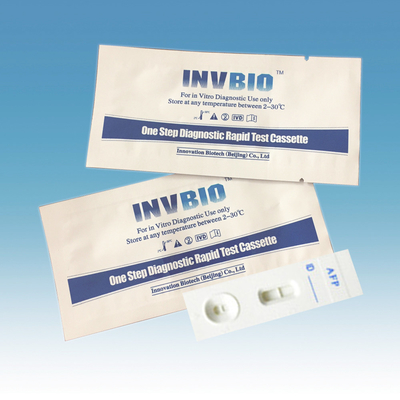 طقم اختبار البروتين الجنيني ألفا للدم الكامل من إنفبيو ISO 13485