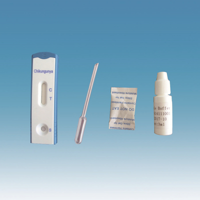 أطقم اختبار التشخيص السريع IVD الطبي Chikungunya IgG / IgM Test Card rtk Home Test Kit