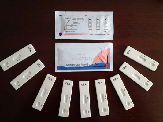 CEA Cancer Embryo Antigen Rapid Diagnostic Test Kits OEM التعبئة
